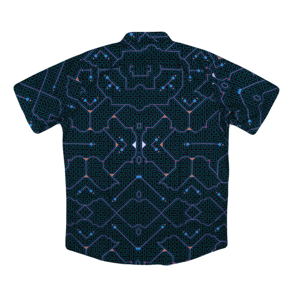 Shipibo Black Button Up Shirt