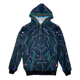Shipibo Reversible Zip Up Hoodie