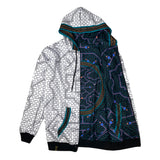 Shipibo Reversible Zip Up Hoodie