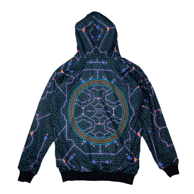 Shipibo Reversible Zip Up Hoodie