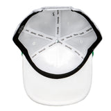 Golfroots Script White Mesh Snapback Hat