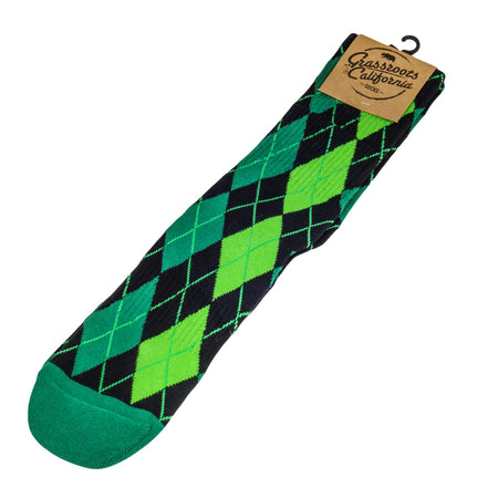 Kush Leaf Green Socks