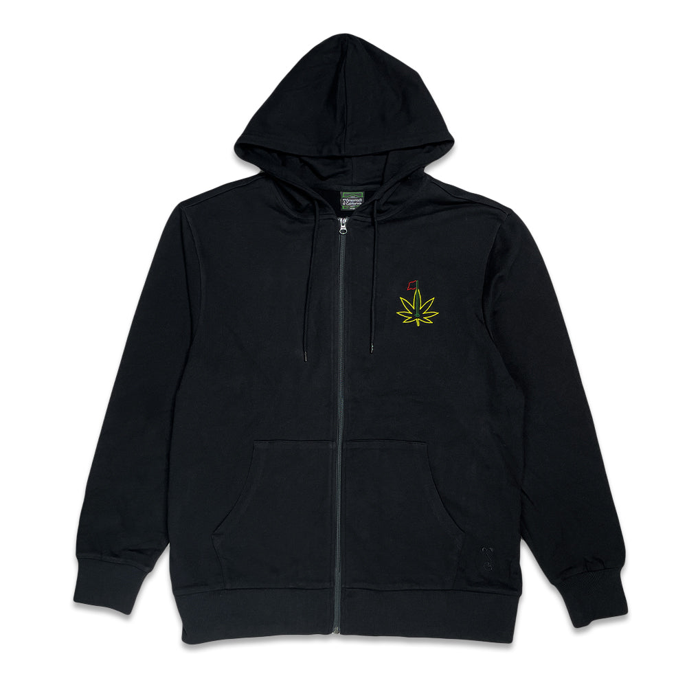 Bear zip top up hoodie