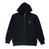 Kush Bear Black Zip Up Hoodie