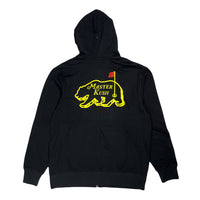Kush Bear Black Zip Up Hoodie