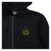 Kush Bear Black Zip Up Hoodie