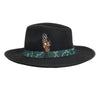 Shipibo Black Breckenridge Hat