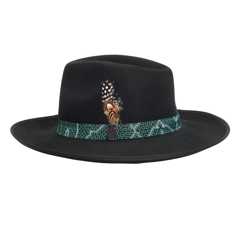 Shipibo Black Breckenridge Hat
