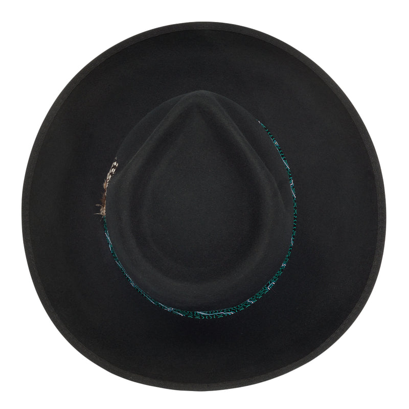 Shipibo Black Breckenridge Hat