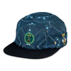 Shipibo Black 5 Panel Hat