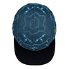 Shipibo Black 5 Panel Hat