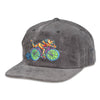 John Speaker Bicycle Day Gray Unstructured Snapback Hat