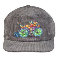 John Speaker Bicycle Day Gray Unstructured Snapback Hat