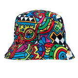FAB Fabstract Shapes Reversible Bucket Hat