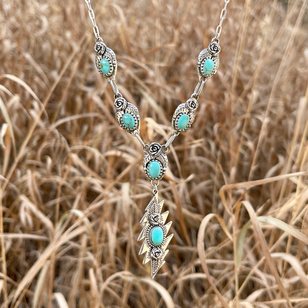 Not Fade Away Necklace | Turquoise