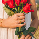 Crazy Fingers Stacking Rings | Gold