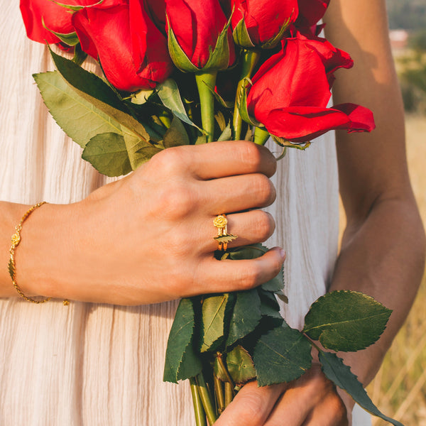 Crazy Fingers Stacking Rings | Gold
