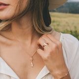 Lady Lullaby Necklace | Rose Gold
