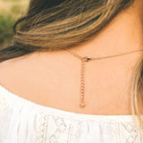Lady Lullaby Necklace | Rose Gold