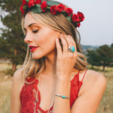 Rock My Soul Turquoise Ring