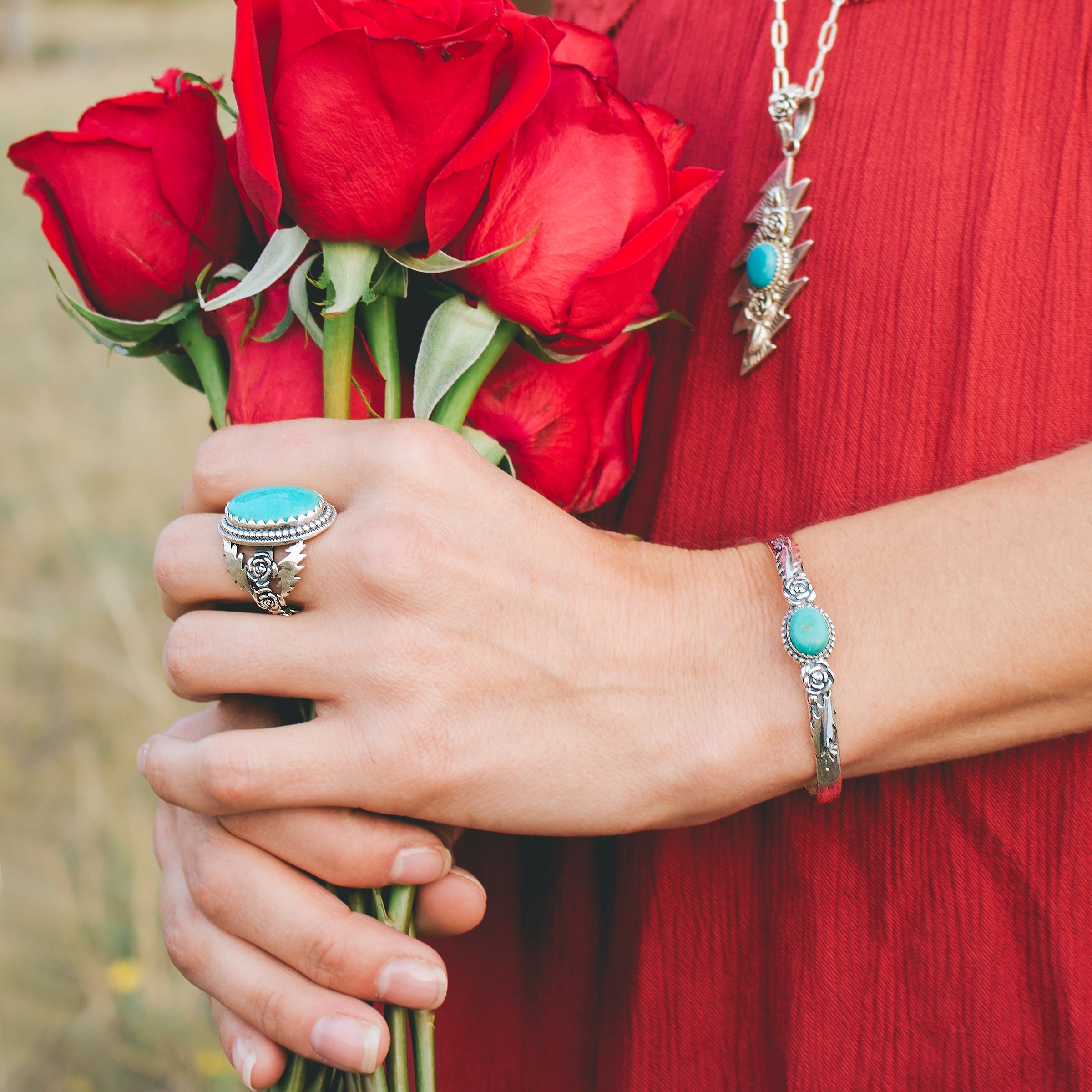Rock My Soul Turquoise Ring