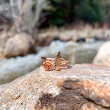 Crazy Fingers Stacking Rings | Rose Gold