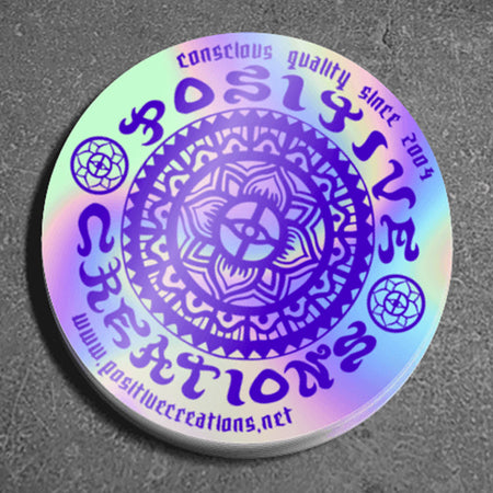 13th Anniversary Purple Sticker