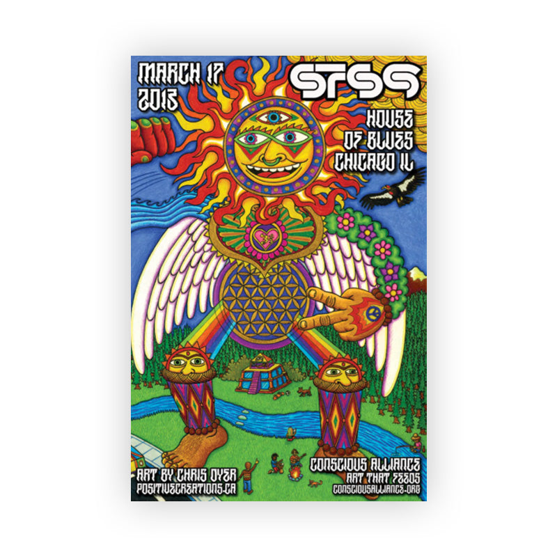 STS9 Chicago Show Poster (2 of 2)