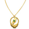 Stealie Birthstone Necklace | Gold