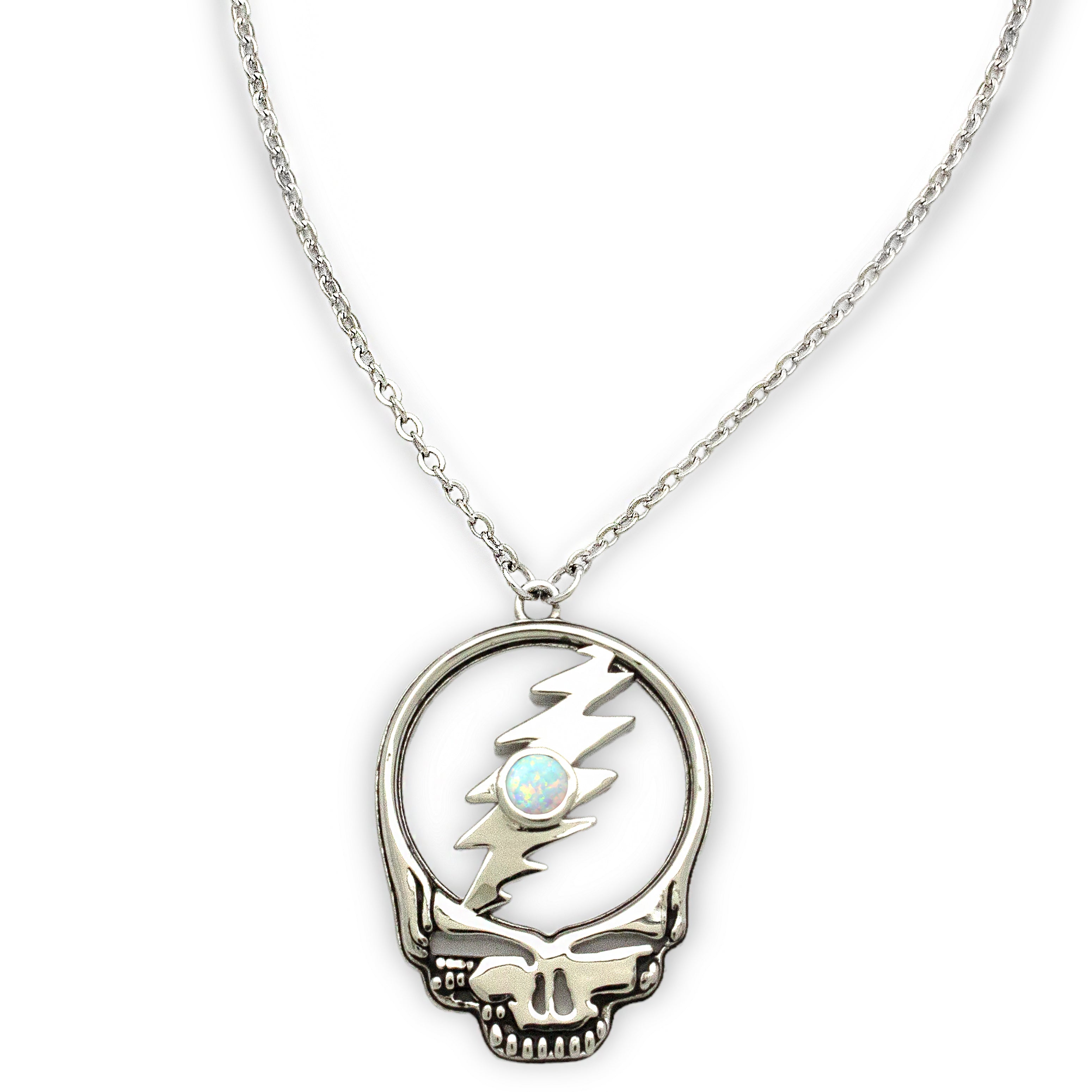 Tiny Silver Birthstone Necklace - Pick your month - House of Alyssa Smith