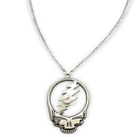 Stealie Birthstone Necklace | Silver