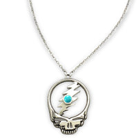 Stealie Birthstone Necklace | Silver