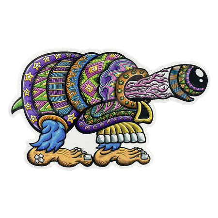 13th Anniversary Purple Sticker
