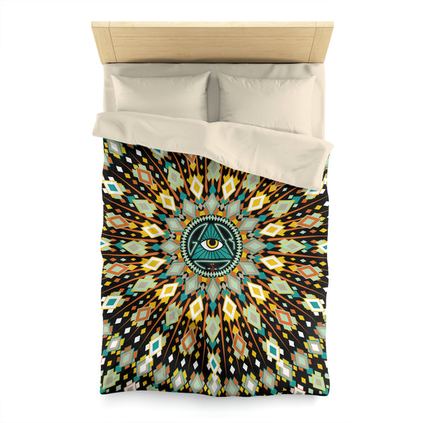 San Pedro Del Sol V3 Black Duvet Cover
