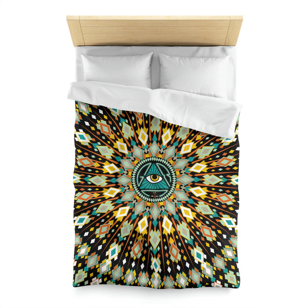 San Pedro Del Sol V3 Black Duvet Cover
