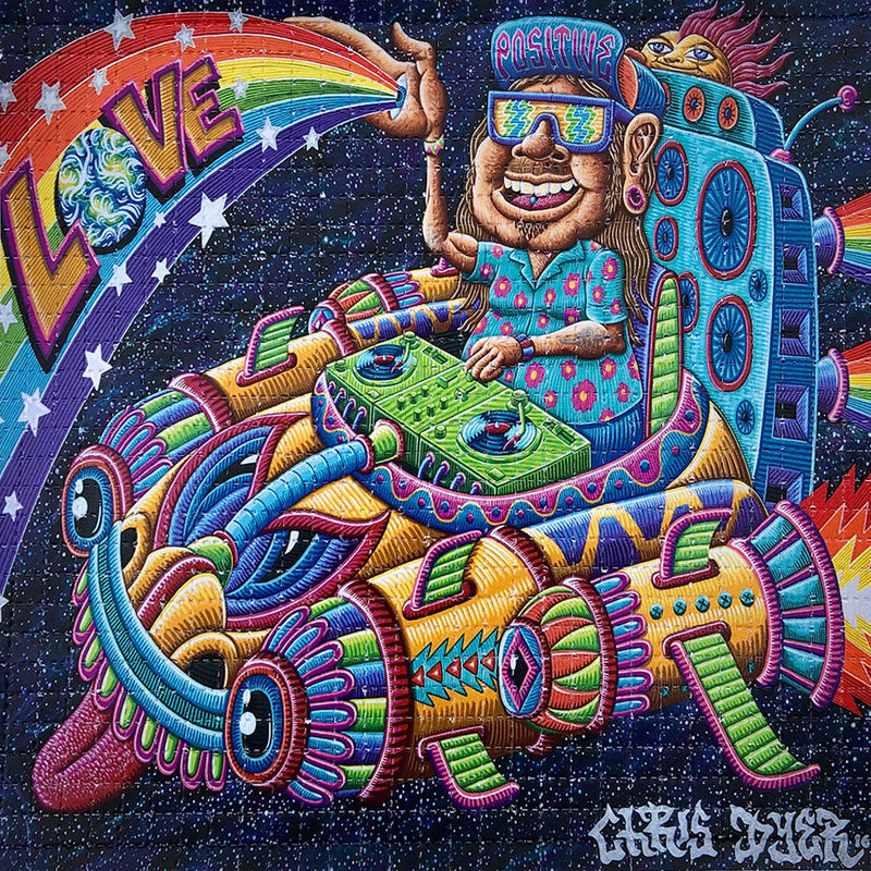 Space Selectah Blotter Art