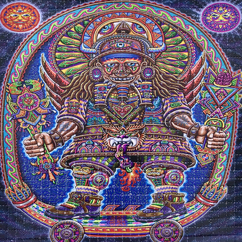 Ultimate Spirit Warrior Blotter Art