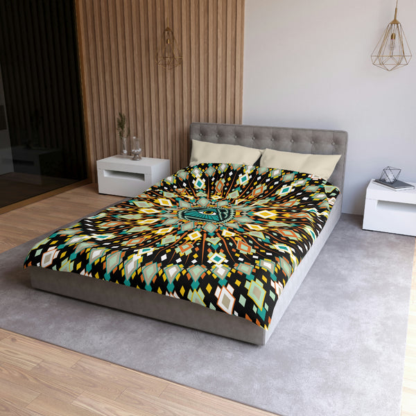 San Pedro Del Sol V3 Black Duvet Cover