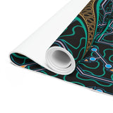Shipibo Black Yoga Mat