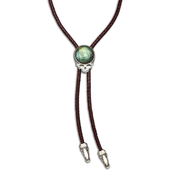 Throwin' Stones Bolo Pendant | Labradorite